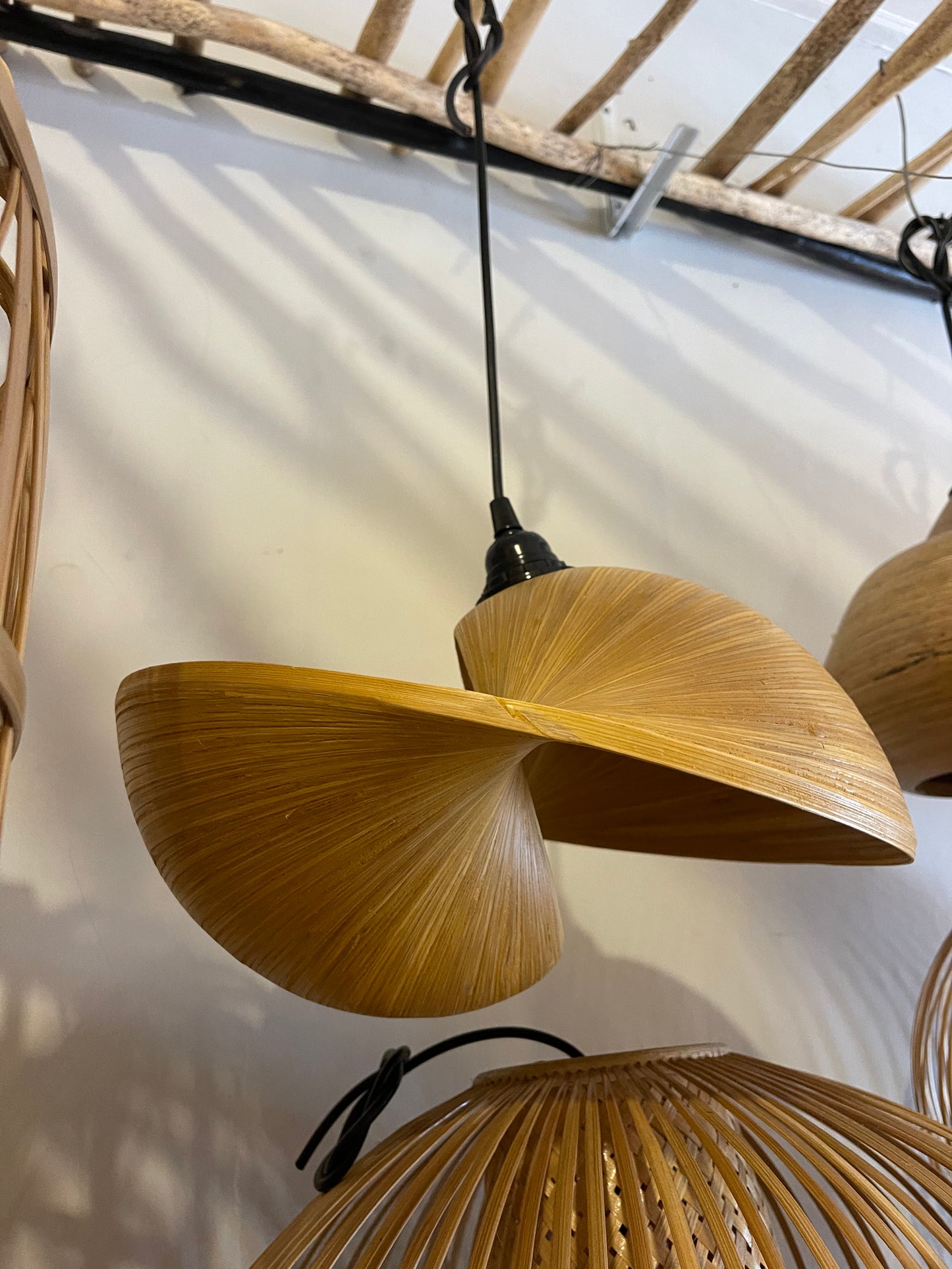 Hanging Bamboo Lamps