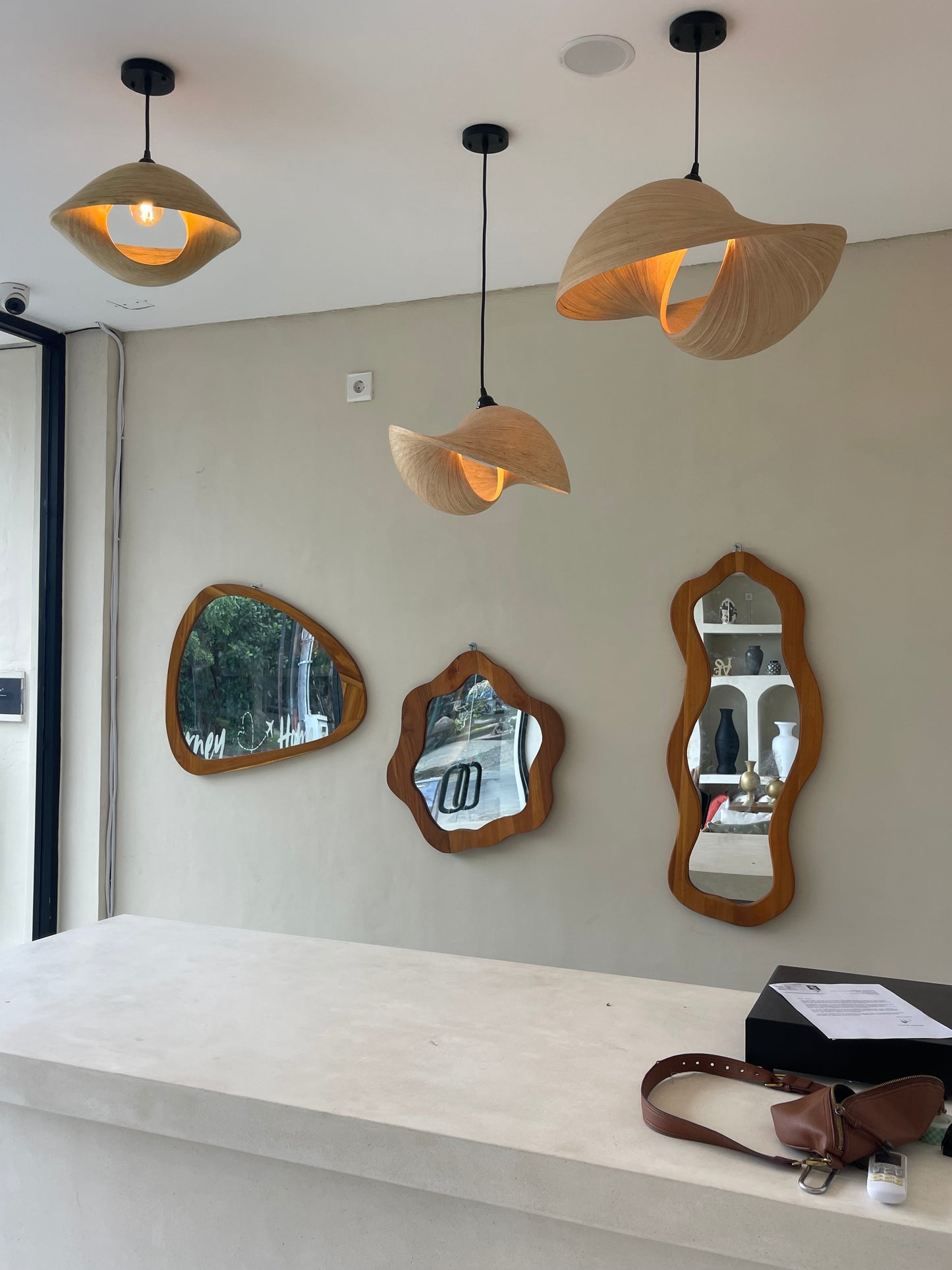 Hanging Bamboo Lamps