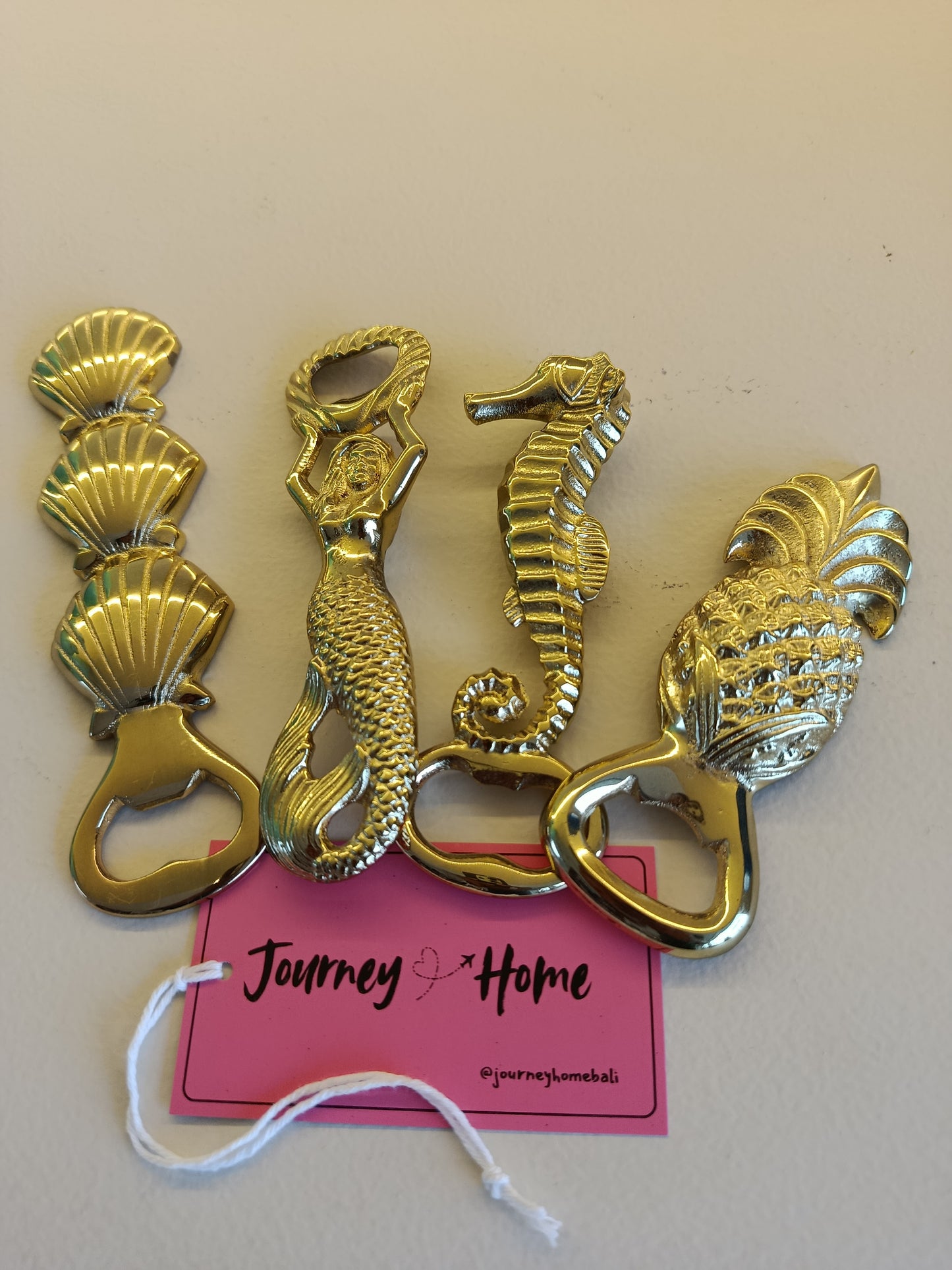 Gold Island Living Bottle Opener